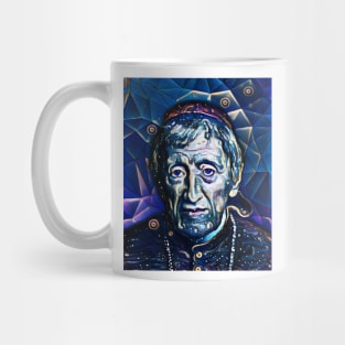 John Henry Newman Dark night Portrait | John Henry Newman Artwork 5 Mug